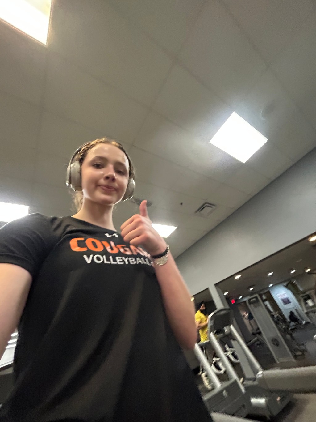 Day 4 of the Happiness Run for Clean Water and Gender Equality – at the&nbsp;gym